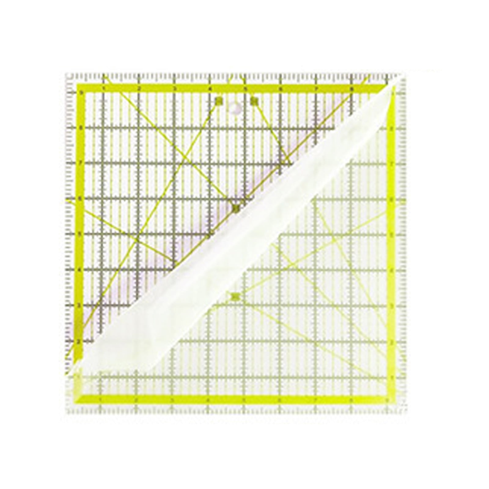 6Pcs Clear Acrylic Sewing Ruler Quilting Patchwork Templates Ruler for Fabric Cutting Sewing Measuring Dressmaking Craft