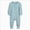 Light Blue, variant on 18-24 Months Newborn Newborn Infant Baby Rompers Footless Pajamas Zipper Long Sleeve Sleeper Jumpsuit Sleep & Play One-Piece Bodysuit Newborns Everyday Wear