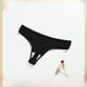 thumbnail image 2 of Tanga de algodón para mujer, tentación, sexy, pantalones en T, ropa interior para mujer, moda, color sólido, triángulo roscado para mujer, 2 of 6