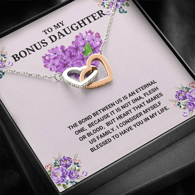 Bonus daughter heart necklace deals