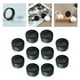thumbnail image 4 of highdealcrafts juego de 10 envases cosméticos vacíos con tapas transparentes y 2 Negro Yuyangstore Caja de sombra de ojos, 4 of 8