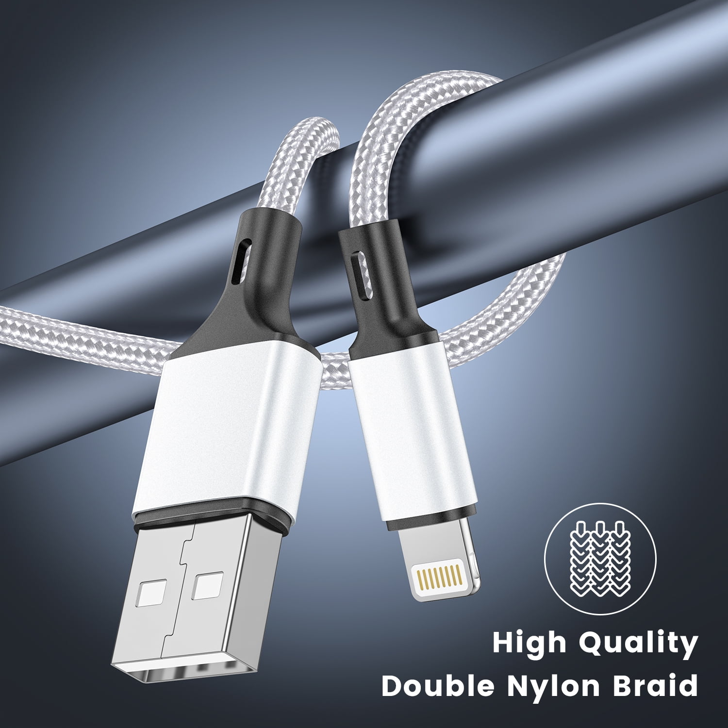 Sounce Fast Phone Charging Cable & Data Sync USB Cable Compatible for iPhone  13, 12,11, X, 8, 7, 6, 5, iPad Air, Pro, Mini & iOS Devices : :  Computers & Accessories