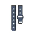 thumbnail image 2 of Sport Band Compatible for Samsung Galaxy Watch 4 Classic 42mm, Soft Silicone Watch Strap Durable Adjustable Buckle Sweat-Proof Wristband for Samsung Galaxy Watch 4 Classic 42mm, Midnight Blue+Black, 2 of 7