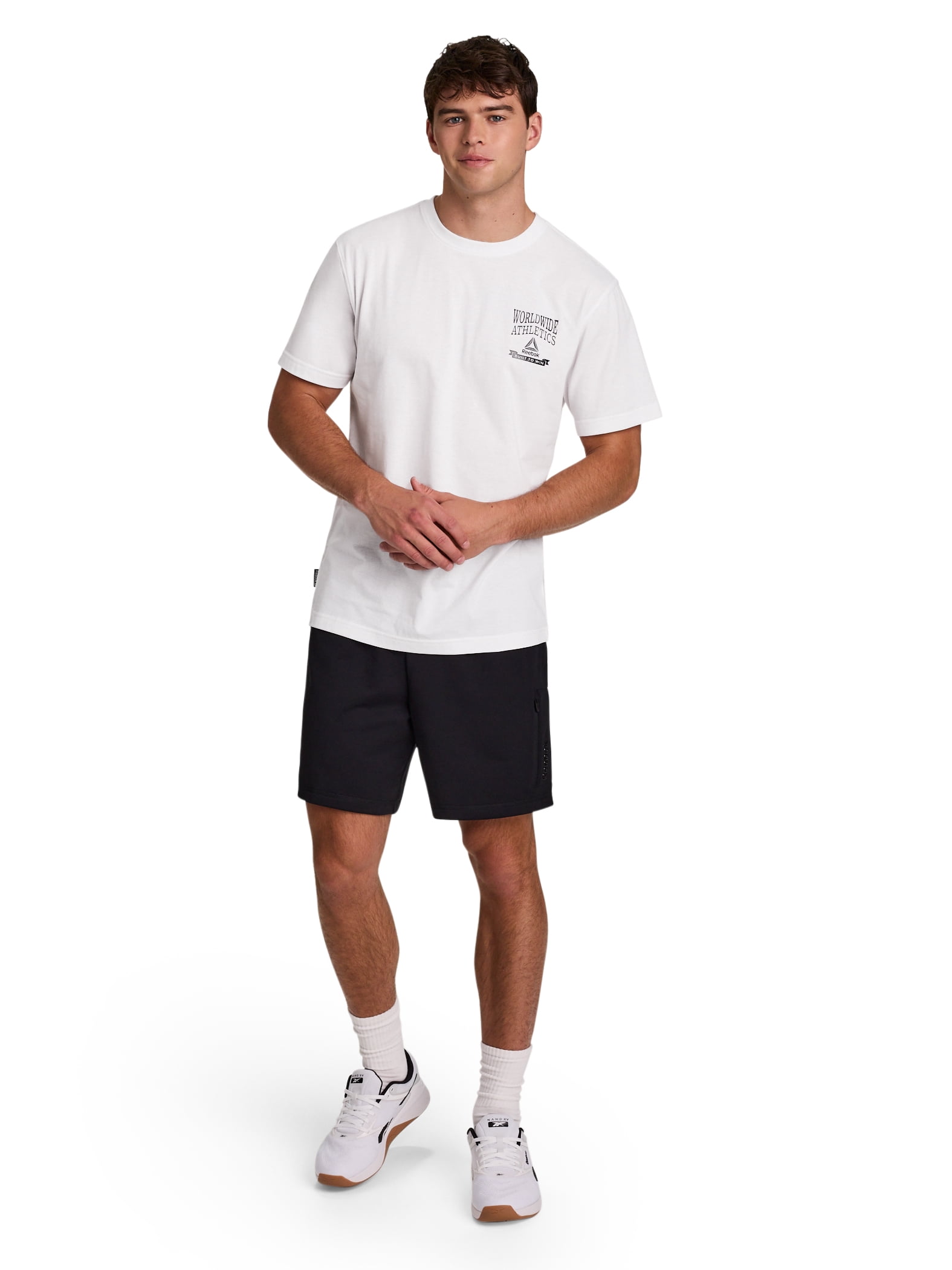 Reebok Men's and Big Men's Front and Back Graphic Tee Shirt, Unrivaled, Sizes XS-5XL