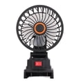 thumbnail image 2 of Ventilador Recargable Para Exteriores, Ventilador Portátil Con Batería Oscilante De 360 ​​​​grados, Viento Fuerte De 4 Pulgadas, Puerto USB Dual Para Baterías BL1860, 2 of 7