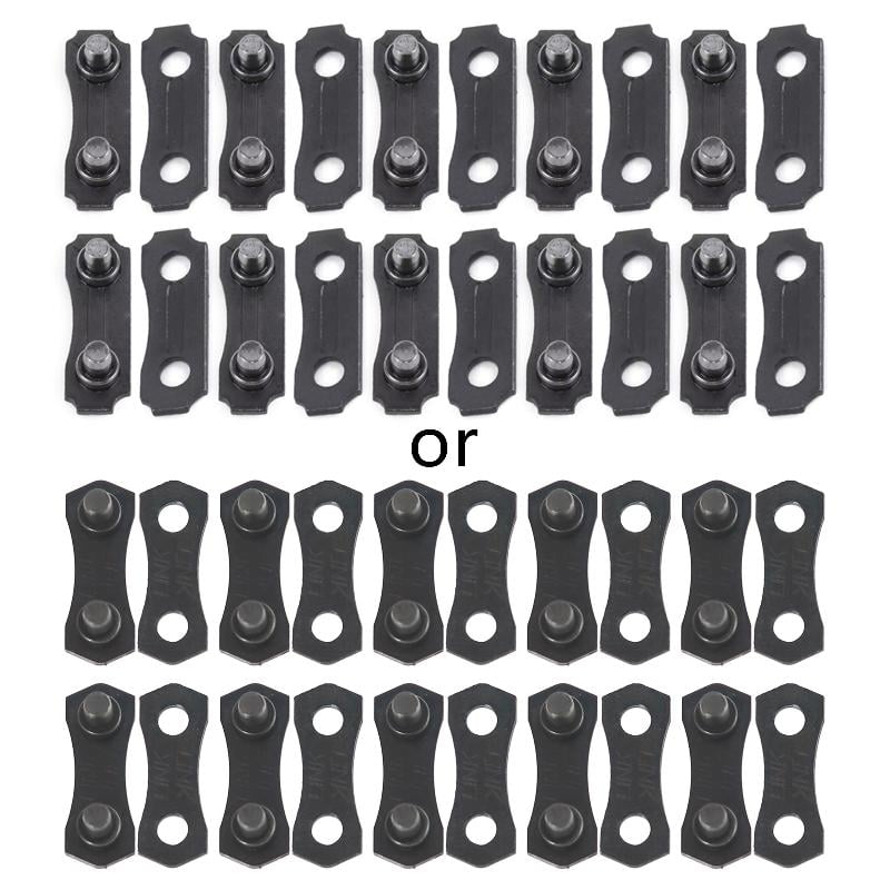 10 Pairs 3/8" Chainsaw Master Link Repair Preset Tie Straps for 043