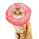 thumbnail image 2 of Donut Elizabeth Circle Collar ajustable suave para mascotas E Collar circular para gato perro pequeño, 2 of 8