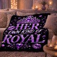 thumbnail image 6 of Glamorous Royal Crown Jeweled Heart, Dramatic Artistic Scene, Warm Flannel Blanket for Living Room and Bedroom, Art Lovers Valentine's Day Gift, Artistic Home Decor, 6 of 9