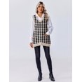 thumbnail image 5 of Zeagoo Women's Sweater Vest Oversized Sleeveless V Neck Pullovers with Pocket Knitted Fall Trendy, 5 of 6