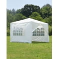 thumbnail image 2 of Carpa Plegable 3x3 Metros con Paredes y Ventanas | Toldo Blanco para Eventos, Jardín y Fiesta, 2 of 5