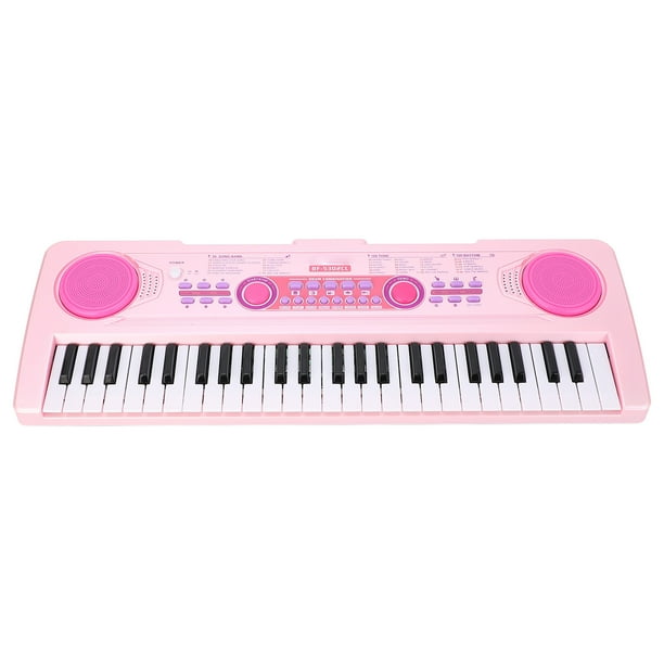 Teclado Electrónico De 37 Teclas Con Micrófono – Mini Piano Multifuncional Con Ritmos Y Sonidos, Juguete Educativo Musical Para Niños