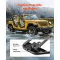 thumbnail image 6 of VEVOR Jeep Tube Doors, 4-Door, Adventure Style Jeep Tubular Door with DOT Certified Rear View Mirrors, Jeep Doors with Rear Mirrors for 2018-2024 Jeep Wrangler JL & 2020-2024 Jeep Gladiator JT, 6 of 9