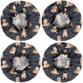 thumbnail image 2 of Shower Caps,Goldendoodle Dog Waterproof Shower Cap for Women 4 Pieces,Double Reusable Hair Cover for Shower PEVA Elastic Stretch Hem, 2 of 7