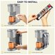 thumbnail image 5 of K Cup Holder : Coffee Pod Holder for Counter Small Space - cup holder for Wall Mount (4, Black) Coffee Pod Holder Side Mount Cup Pods Organizer compatible, 5 of 5