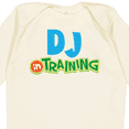thumbnail image 4 of Inktastic DJ in Training Boys or Girls Long Sleeve Baby Bodysuit, 4 of 5