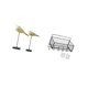 thumbnail image 5 of Elegantes figuras de pájaros de madera, esculturas para escritorio, dormitorio, entrada, adornos decorativos de interior, juego de dos piezas, 5 of 8