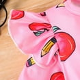 thumbnail image 4 of Funicet Robe à Manches Longues pour Filles, Robe à Manches Longues, Nouvelle Robe Imprimée à Manches Volantes Motif Floral Col Rond Robe à Manches Longues, Robe de Fête à Manches Longues, 4 of 7