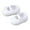 White, variant on Almencla Doll Shoes Costume Accessories Dollhouse for Ob11 Action Figure Body 1/12 Dolls Dress up Silicone Miniature Shoes Tiny Shoes Blue