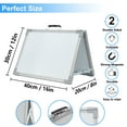 thumbnail image 5 of Hiziwimi 40*30cm Double-Sided Magnetic Dry Erase Whiteboard – Foldable Desktop Easel with Pen Holder for Drawing, Teaching, and Office Memos, 5 of 7