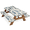 Multicolor 2, variant on ADECORIVY Blue Camouflage Picnic Table Cover with Bench Covers, Waterproof Camo Print Outdoor Camping Tablecloth, Windproof Elastic Fitted Table Cover, 72 Inch 3PCS