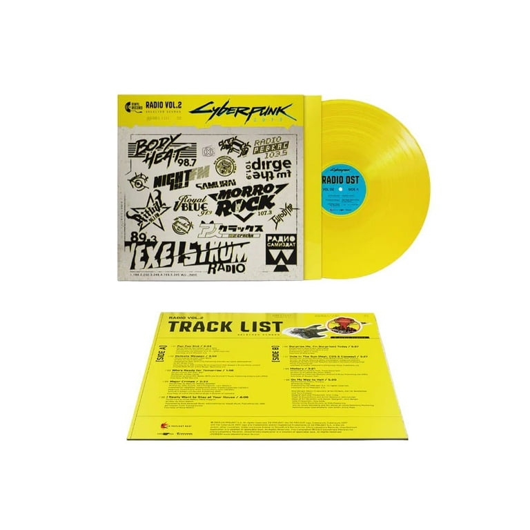 その他 Cyberpunk 2077: Radio Vol.2 Cyberpunk 2077 Radio Vol. 2 Vinyl Music Compilation – Arcline Store