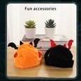 thumbnail image 3 of Minnieouse Adorable sombrero para mascotas, sombreros de calabaza, disfraz de Animal encantador transpirable, sombreros ajustables elásticos, decoraciones, Disfraces de disfraces Negro Minnieouse AP012400-02, 3 of 6