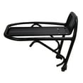 thumbnail image 1 of Miangastore Aluminum Alloy Bike Cargo Front Rack Bike Luggage Rack Quick Release Cycling Goods Carrier Pannier Bracket Load 10KG, 1 of 8