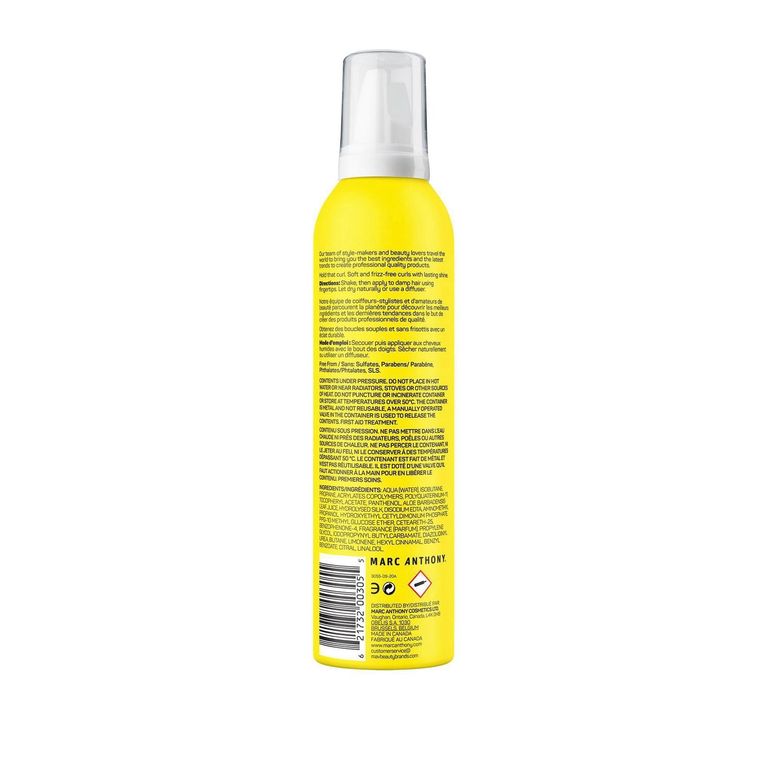 Mousse coiffante bouclante - Strictly Curls de Marc Anthony