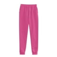 thumbnail image 4 of Lounge Sets for Women 2 Piece Fall Causal Travel Sweatsuits Comfy Matching Sets Hoodie Sweatpants with Pockets Hot Pink S, 4 of 7
