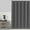Dark Gray, variant on ComfiTime Shower Curtain/Liner with Hooks – 2-in-1 Mold/Mildew-Resistant, Weighted-Hem Fabric Bathroom Curtain, Water-Repellent TPU Coating, Machine-Washable, Fade-Resistant, Dark Gray, 72*72