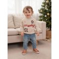 thumbnail image 6 of Miaouyo 3-6T Kids Baby Girls Boys Christmas Sweater Candy Cane Gingerbread Letter Embroidered Crewneck Long Sleeve Knit Tops, 6 of 9