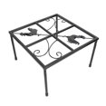 thumbnail image 3 of Alimentador de pollos, soporte de Metal para interiores y exteriores, soporte para macetas de hierro para el hogar, jardín, esquina cuadrada, 3 of 10