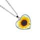 thumbnail image 1 of Nuevo collar de piedras preciosas del tiempo de girasol colgante de amor de doble cara ANGGREK Descripción de la referencia, 1 of 5