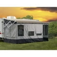 thumbnail image 2 of Carefree RV 291400 Awning Enclosure; Vacation'R; For Vertical Arm Awnings With 14-15 Foot Length; Fits Awning Rail To Ground Measurements of 86 Inches to 138 Inches; Tent Material; Gray, 2 of 3