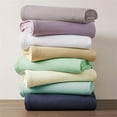 thumbnail image 5 of Madison Park Modern Ring Spun Soft Cotton Twin Blanket in Navy, 5 of 6