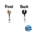 thumbnail image 3 of Boykin Spaniel Dog Watercolor Style Retractable Reel ID Badge Key Card Name Tag Holder with Clip, 3 of 7