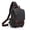 Black, variant on Casual Fashion Wash Canvas Bag Outdoor Travel Backpack,Black