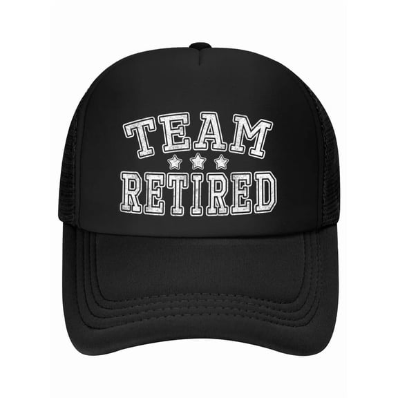 Retirement Gift, Team Retired Awesome Couples Retirement Baseball Cap