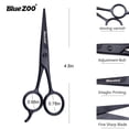 thumbnail image 2 of 4.8'' Beard Scissors Stainless Steel Facial Hair Scissors Mustache Scissors, 2 of 10