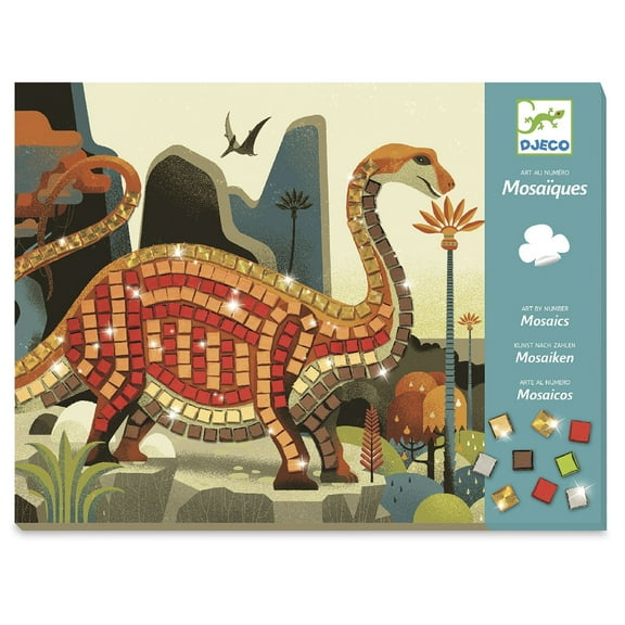 Djeco Mosaics Kit - Dinosaurs