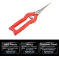 thumbnail image 4 of 96mm Red Stainless Steel and ABS Plastic Spring Garden Pruning Shears Kit, 4 of 5