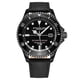 thumbnail image 1 of Stuhrling Original Reloj de buceo DEPTHMASTER profesional suizo automático de acero inoxidable para hombre, resistente al agua hasta 200 metros, 42 mm con corona atornillada y correa de cuero genuino, 1 of 1