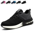 thumbnail image 1 of Ztforus Zapatos de Seguridad para Hombre Mujer Zapatillas de Seguridad Ligeras y Transpirables con Puntera de Acero, Gris - Talla 40, 1 of 5