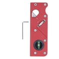 thumbnail image 5 of Chamfer Jointer Jointing Plane 15.5x2.5x5.4cm Carbon Steel Blade Red with Wrench Adjustable Knob, 5 of 5