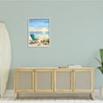 thumbnail image 2 of Stupell Indtries Folding Chair Sunset Beach Landscape Summer Ombre Sky,24 x 30,Design by Julie DeRice, 2 of 7