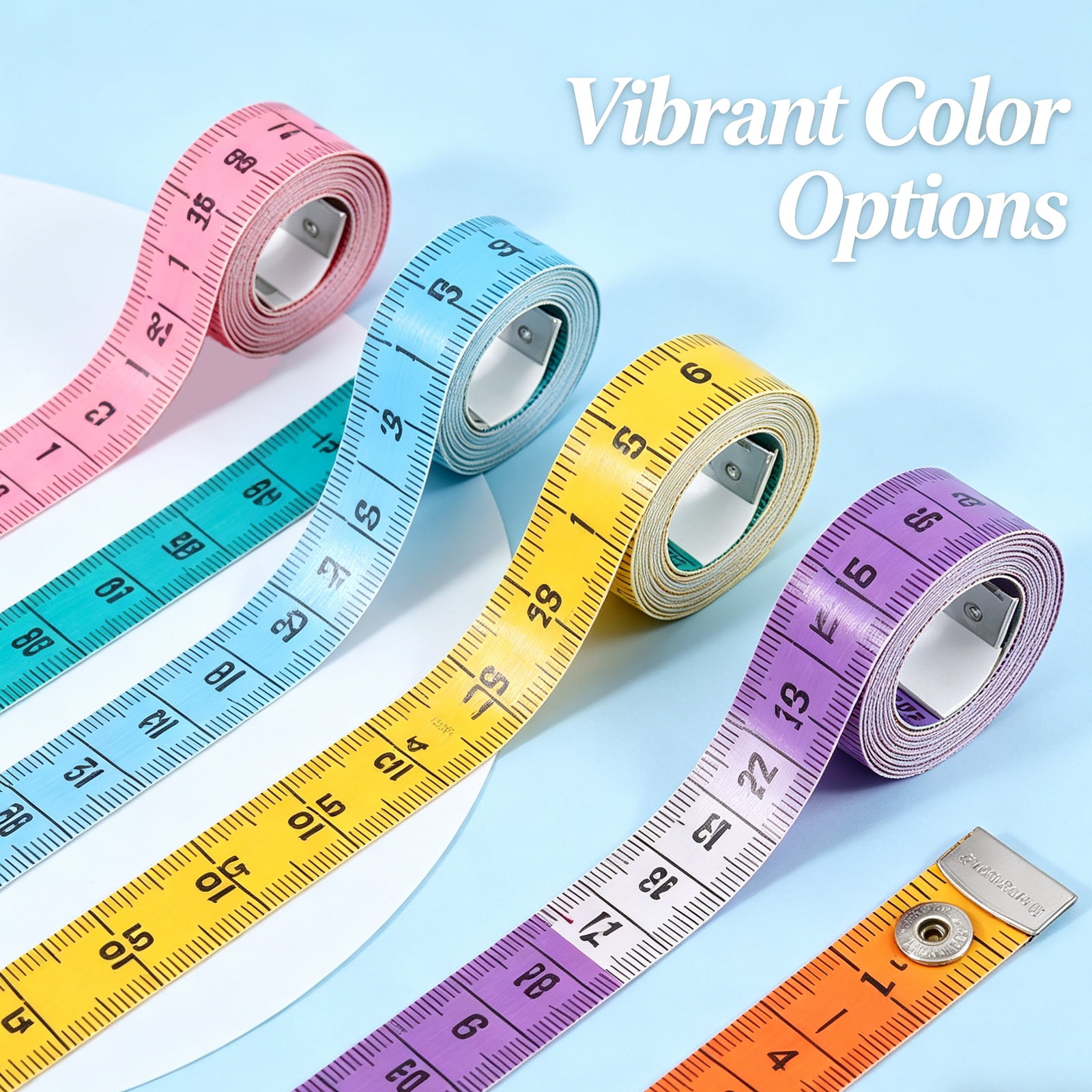 Soft Measuring Tape for Body & Sewing, Dual Scale Tailor Tape Measure,60in/150cm