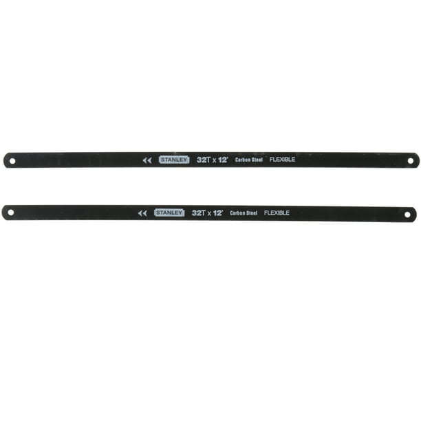 Stanley® Carbon Steel Hacksaw Blades 2 ct Pack