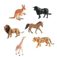 thumbnail image 4 of Almencla 6 Pieces Animals Figurine Realistic Wildlife Animal Statue, Birthday Gifts, Party Favors, Animal Figures Animal Playset, 4 of 8