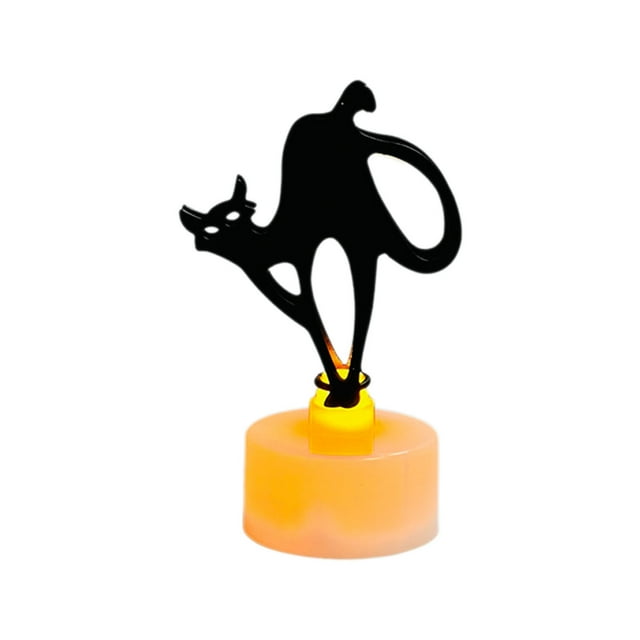 Candles & Holders Electronic Candle Lights Festival LED Halloween Wind Lights Decorative Injection Candles Night Lights Desktop Scenery Unique Experience