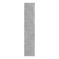 thumbnail image 3 of Unique Loom Soft Solid Shag Collection Area Rug - Aras (2' 7" x 13' 1" Runner Cloud Gray), 3 of 7